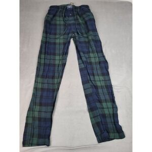 Polo Ralph‎ Lauren Sleepwear Pants Mens S Black Watch Plaid Baggy Comfortable